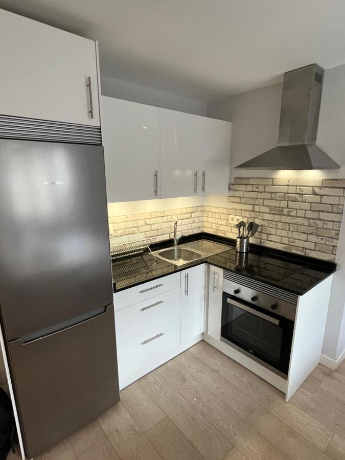 Apartamento Atico Cue, Parking Gratuito Gijón Exterior foto